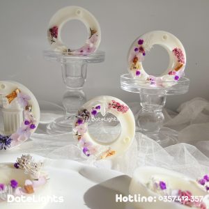 Sáp thơm "Happy Time" Tròn rỗng