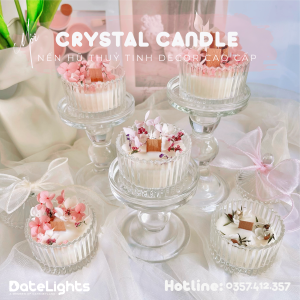Nến hũ "Crystal Candle"